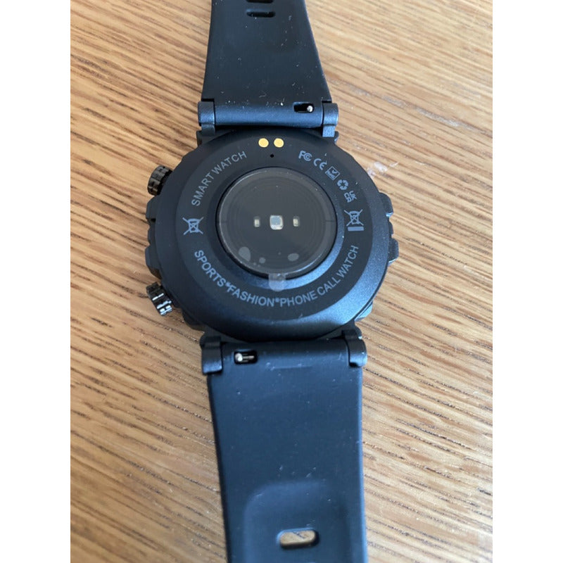 Reloj Inteligente Hombre Deporte Batería 360mah Agua Negro