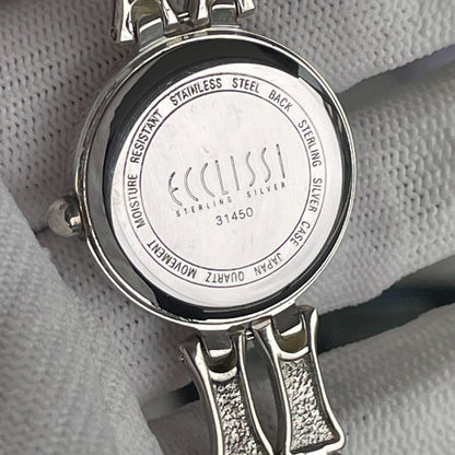 Reloj De Plata 925 Ecclissi Mujer Año 2002 Bamboo Link