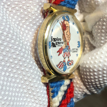 Reloj Spiro Agnew Hombre Mecánico Año 1970 Pieza De Museo