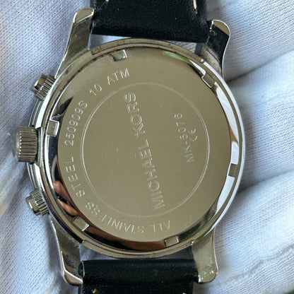 Reloj Michael Kors Hombre Año 2011 Cronógrafo Acero Escaso