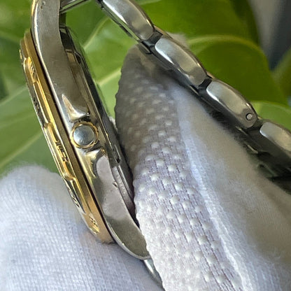 Reloj Fossil Blue Unisex 2005 Diver Compacto Bicolor Multifunción