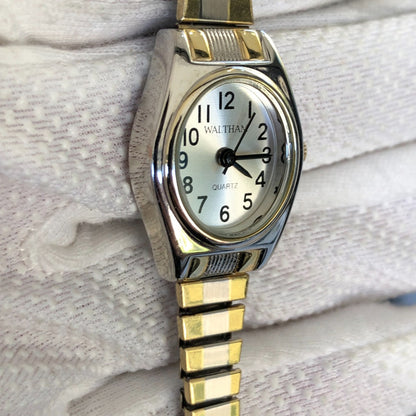 Reloj Waltham Mujer Año1996 Quartz Pulsera Expandible Nuevo