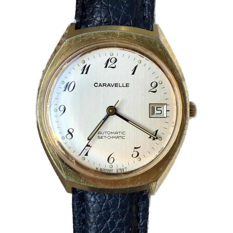 Reloj Caravelle by Bulova Hombre 1973 Automático Alemania Occidental