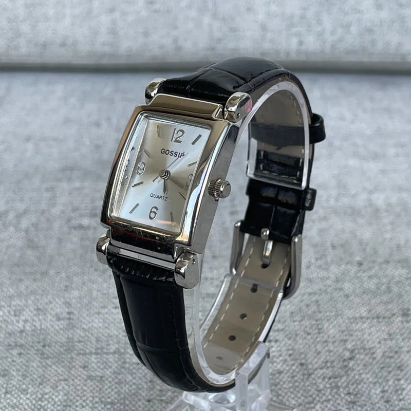 Reloj Gossip Mujer Año 2003 Cuarzo Japonés Rectangular