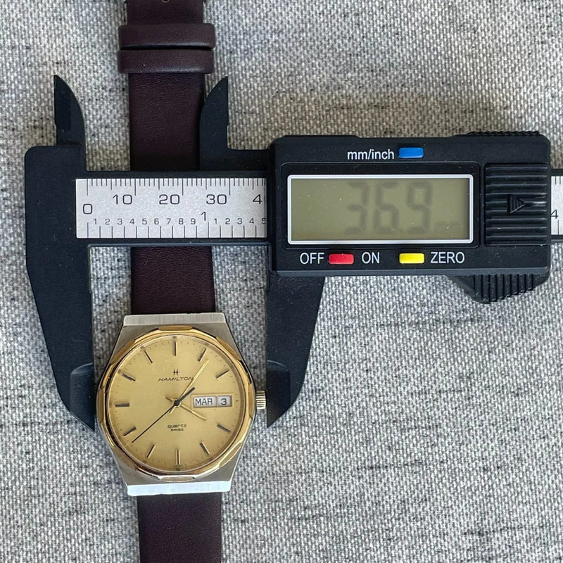 Reloj Hamilton Day-date Hombre Vintage 1979 Swiss Dorado