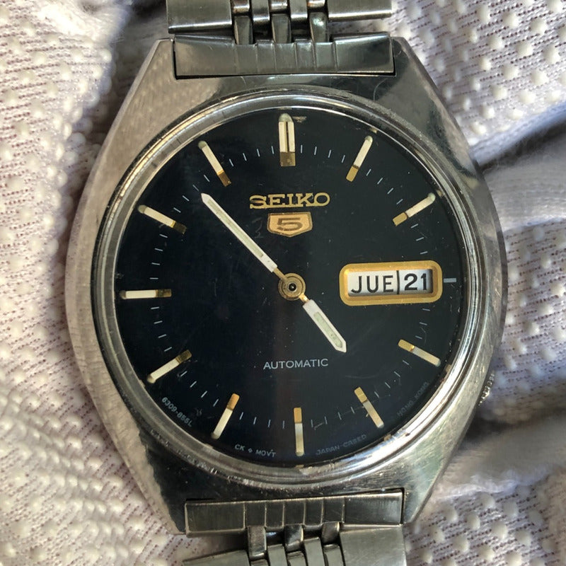 Reloj Seiko 5 Automático Hombre Octubre 1981 Japan Cased