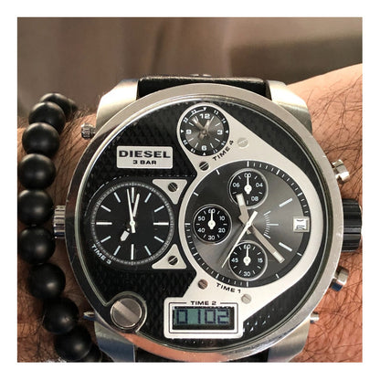 Reloj Diesel Dz-7125 Vintage Hombre Muy Grande Descontinuado