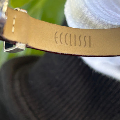 Reloj Pulsera Plata Auténtica Ecclissi 2004 Mujer Madreperla