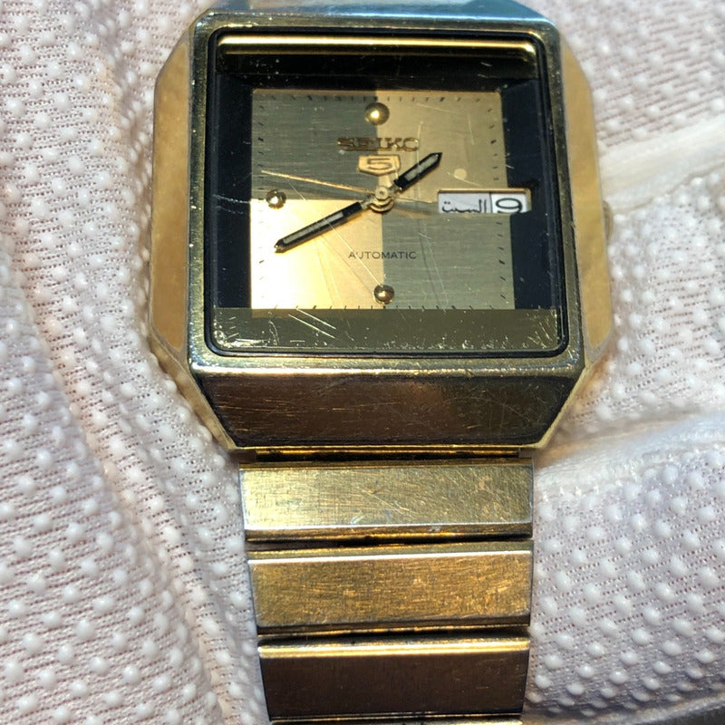 Reloj Seiko Hombre Año 1985 Automático 6309 Árabe Inglés