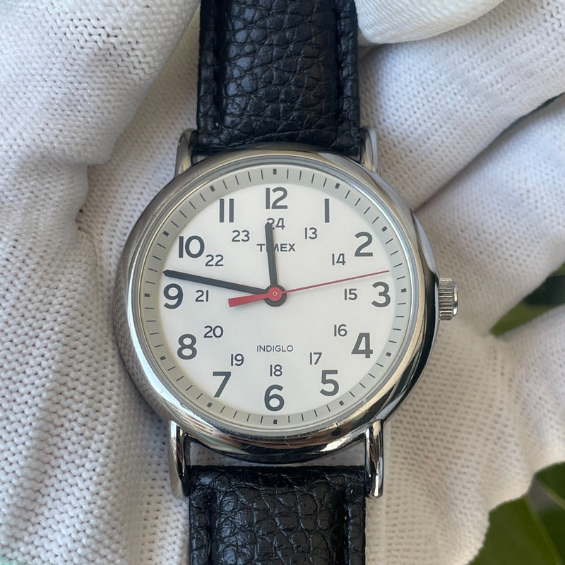 Reloj Timex Hombre 2015 Indiglo 38mm Clásico 24h Impecable