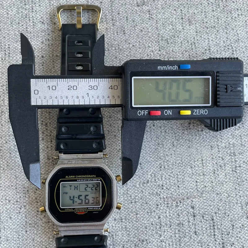 Reloj Casio Dw-5700 Hombre 1989 Primera Era G-shock Muy Escaso