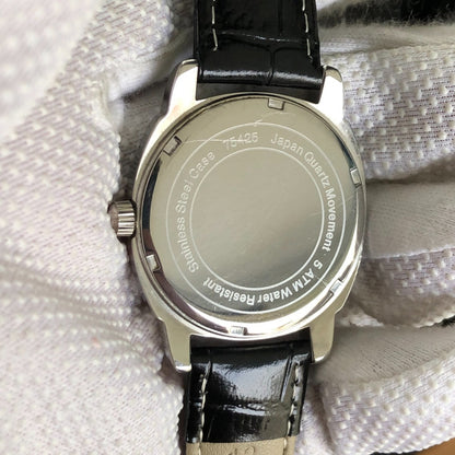 Reloj Ecclissi Mujer 2007 Acero Big Date Cuarzo Japonés 35mm