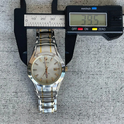 Reloj Bulova Marine Star Hombre Vintage 1996 Two Tone