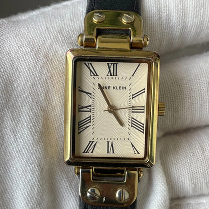 Reloj Anne Klein Mujer 1998 Rectangular Guilloché