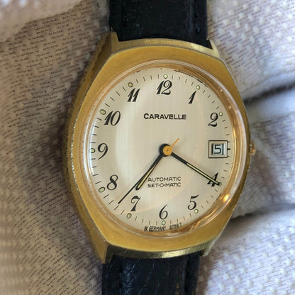 Reloj Caravelle by Bulova Hombre 1973 Automático Alemania Occidental