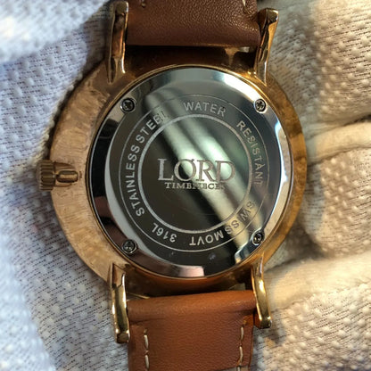 Reloj Lord Minimalist Hombre Año 2015 Swiss Movt Británico