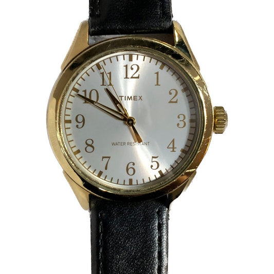 Reloj Timex Easy Reader Vintage Años 2000 Dorado 42mm