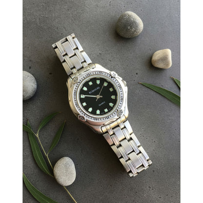 Reloj Rumours Hombre Vintage 1997 Negro Diver Japan Movt