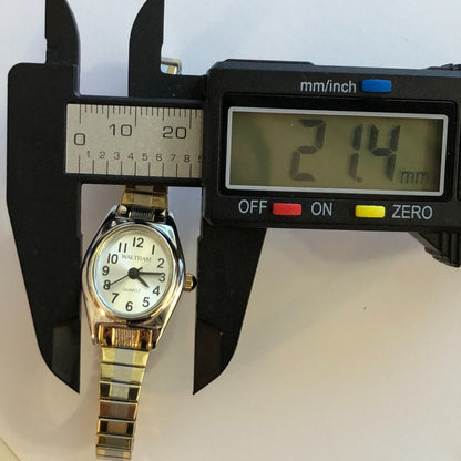 Reloj Waltham Mujer Año1996 Quartz Pulsera Expandible Nuevo