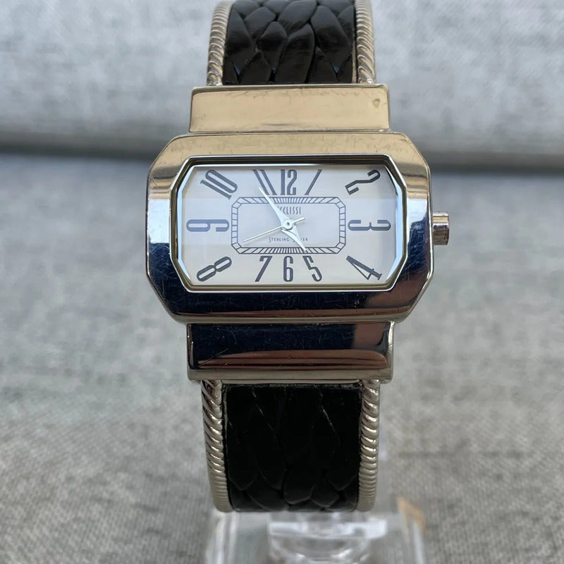 Reloj Ecclissi Mujer 2002 Art Déco Revival Plata Maciza 925