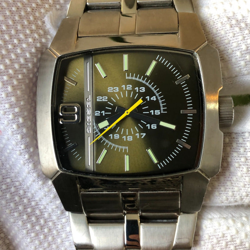 Reloj Diesel Hombre Año 2007 Dial 3d Oversize Descontinuado
