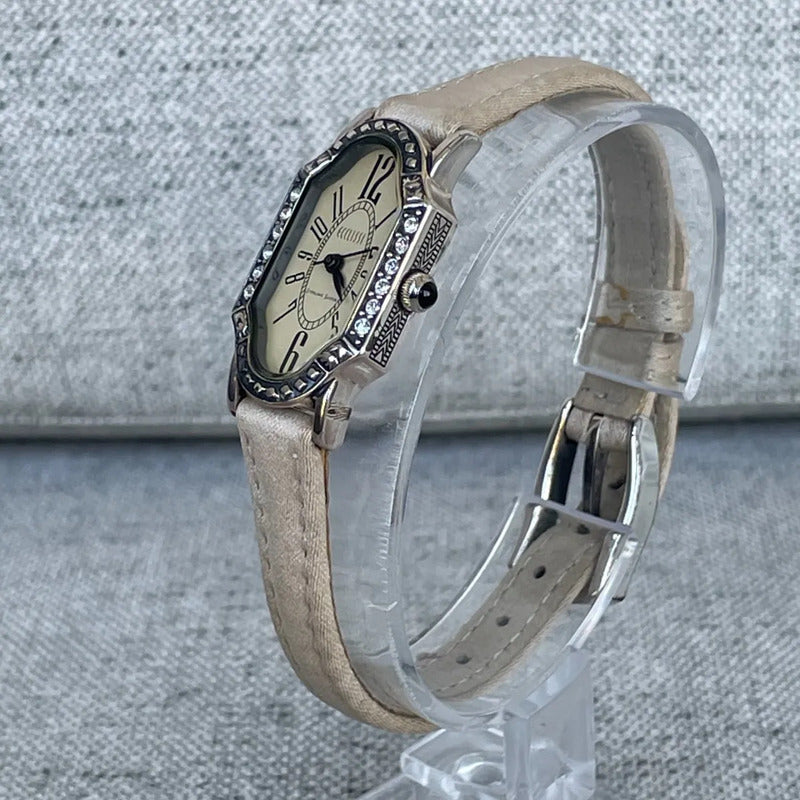 Reloj Ecclissi Mujer 2000s Plata Esterlina 925 Art Deco Raro