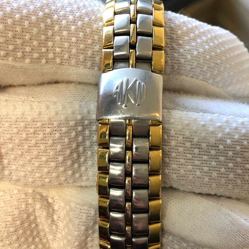 Reloj Anne Klein Ii Mujer Dial Blanco Two Tone 2001 Leer