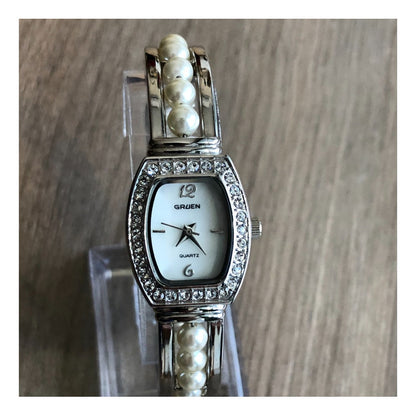 Reloj Gruen Mujer Dial Madreperla Neovintage Inicios De 2000