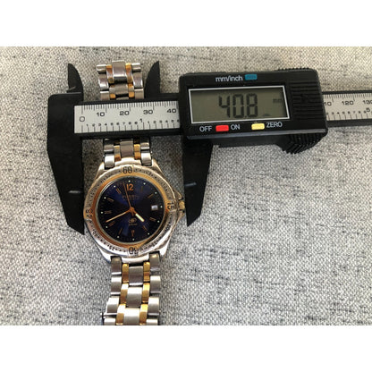 Reloj Fossil Blue Vintage Hombre Fondo Azul