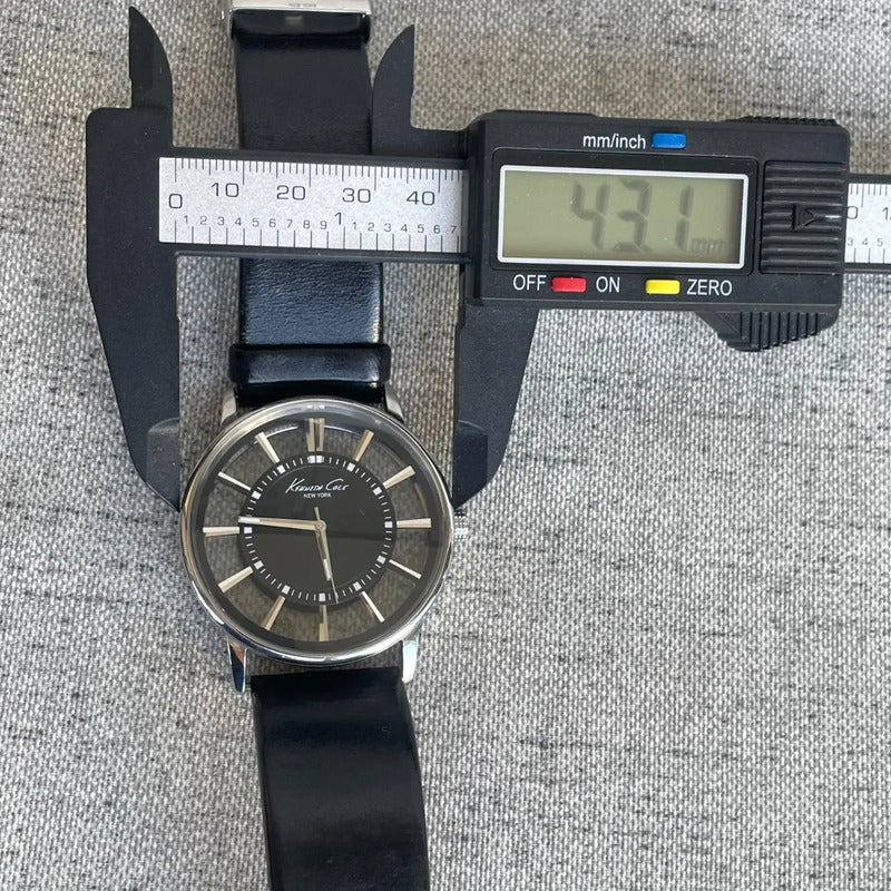 Reloj Kenneth Cole Hombre Dial Translúcido 2016 Moderno Arquitec