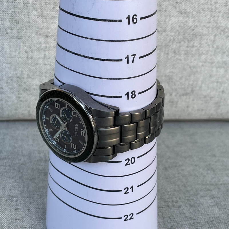 Reloj Relic Hombre 2012 Deportivo Dial Fibra Carbono Raro