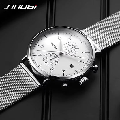 Reloj Sinobi Pulsera Acero Inoxidable Hombre