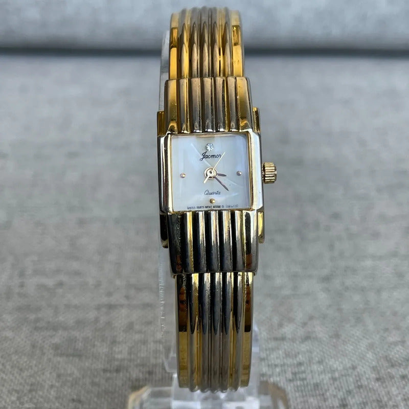 Reloj Jacmor Mujer Máquina Suiza Eta Años 90s Brazalete Único