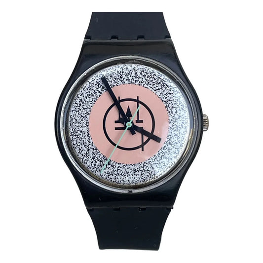 Reloj Swatch Hombre 1987 Mackintosh Gb116 Artegráfico Raro