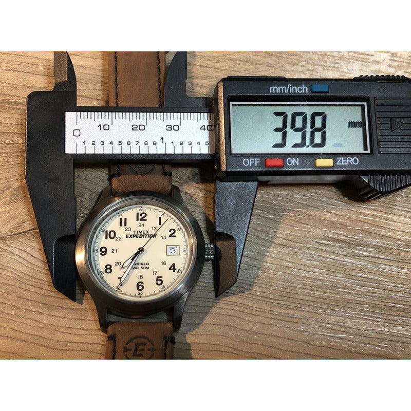 Reloj Timex Expedition Vintage Mediano Hombre 37mm Indiglo