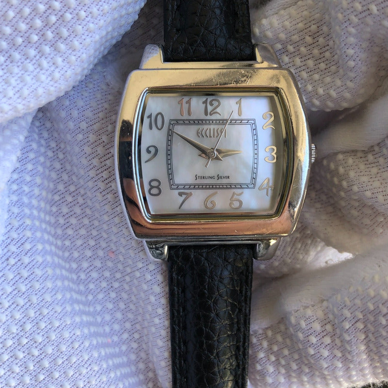 Reloj Ecclissi Mujer Plata 925 Dial Madreperla Año 2001 Único