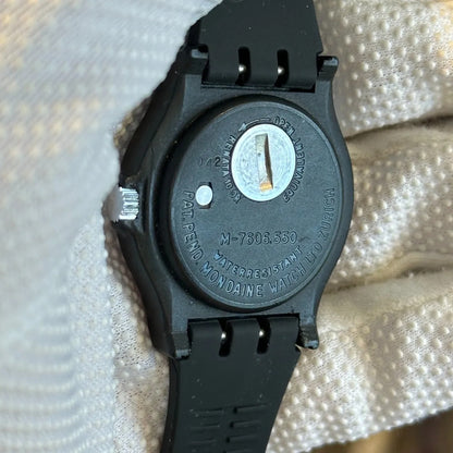 Reloj Mondaine Swiss Quartz Hombre Año 1989 Minimalista Raro