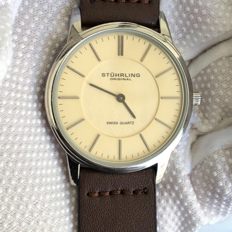 Reloj Stührling Hombre Año 2012 Swiss Cristal Krysterna