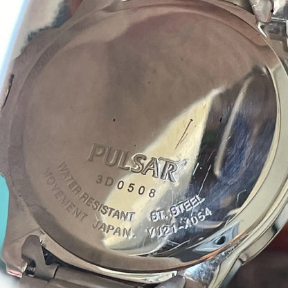 Reloj Pulsar By Seiko Mujer Años 2010s Bisel Con Cristales Vj21