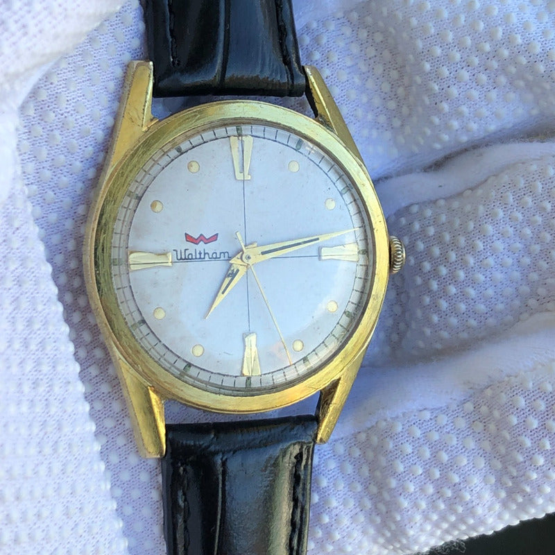 Reloj Waltham Automático Hombre 1958 Suizo 17rubíes Funciona