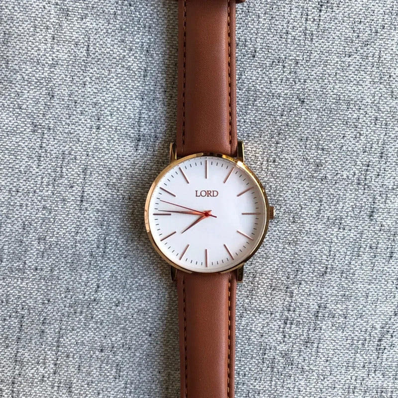 Reloj Lord Minimalist Hombre Año 2015 Swiss Movt Británico