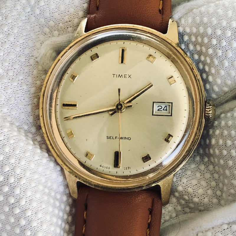 Reloj Timex Vintage 1971 Viscount Hombre Self-wind (Automático)