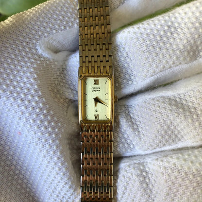 Reloj Joya Citizen Elegance Mujer Vintage 1984 Compacto