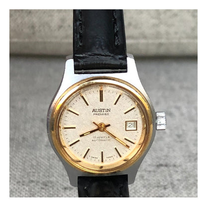 Reloj Austin Premiere Suizo Vintage Mujer Automático 17rubíes