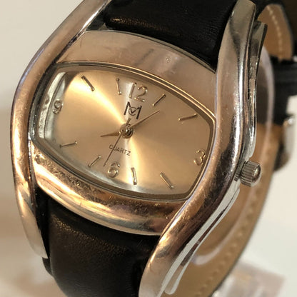 Reloj Mc Mujer Vintage Años 90s Caja Ovalada Cuarzo Alemán