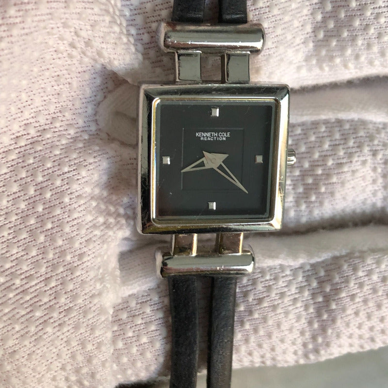 Reloj Kenneth Cole Mujer Año 2005 Caja Cuadrada Minimalista