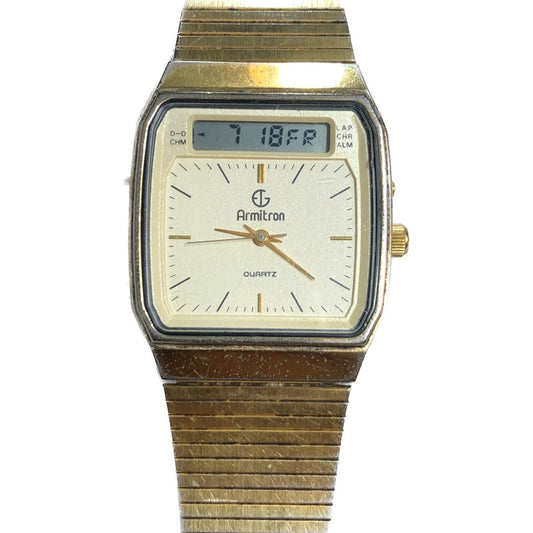 Reloj Armitron Quartz Vintage 80s Análogico/digital Hombre