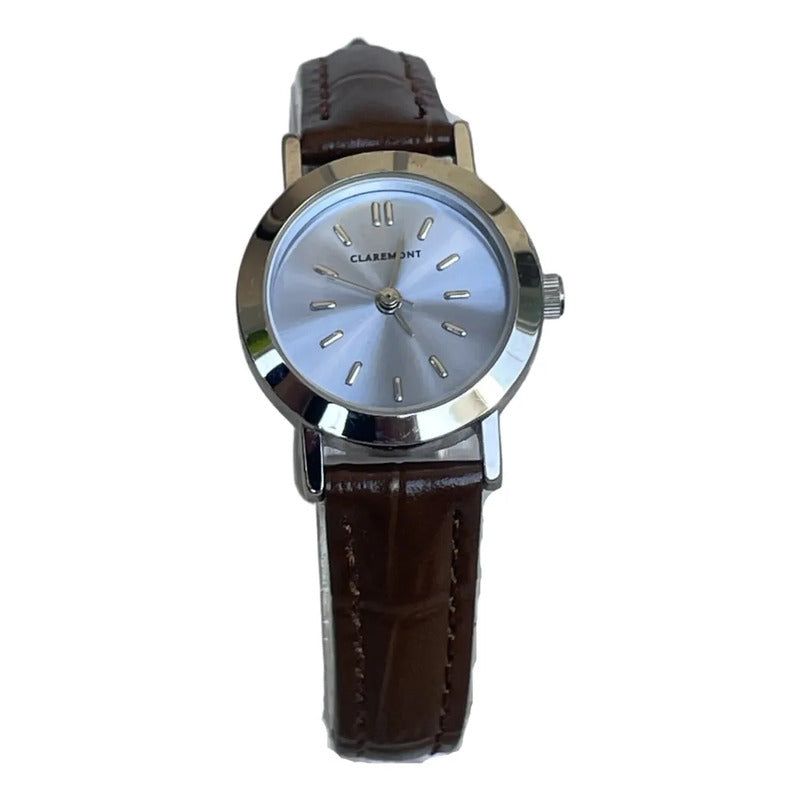 Reloj Claremont Mujer Dial Celeste Máq.japonesa 2000s Único