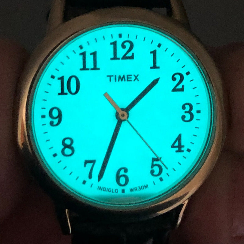 Reloj Timex Mujer Año 2017 Cuarzo Clásico Indiglo 30mm
