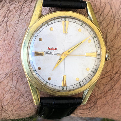 Reloj Waltham Automático Hombre 1958 Suizo 17rubíes Funciona